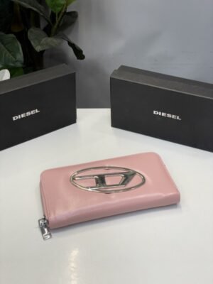 DIESEL WALLET FOR WOMEN WITH BOX (PINK)