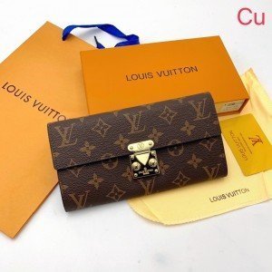 LOUIS VUITTON 31 METIS WALLET LONG WITH ORIGINAL BOX ( BROWN )