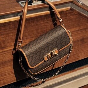 MICHAEL KORS PARKER SLING BAG WITH BOX ( BROWN )