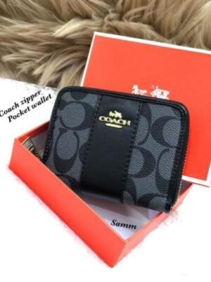 COACH_ MINI WALLET PREMIUM QUALITY WITH BOX