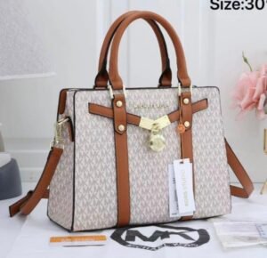 MICHALE_KORS HAMILTON TOTE BAG WITH DUST BAG (BROWN)