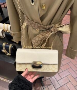 COACH_WHITE_ELIZA_SLING_WITH_ORIGINAL_BOX