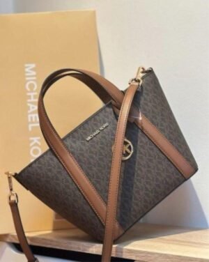 MICHAEL_KORS_COFFEE-BROWN_PRATT_MEDIUM_HANDBAG_WITH_DUSTCOVER