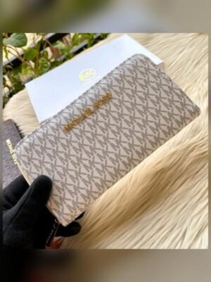MICHAEL_KORS_MK ZIP LONG WALLET WITH OG BOX