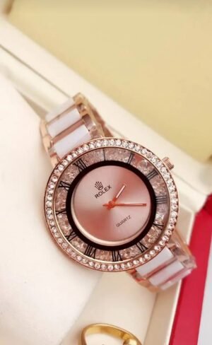 ROLEX CELLINI ALABASTER PEARL ROSALINE WOMEN