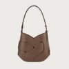 Polene Numero Dix Leather Shoulder Bag 6066