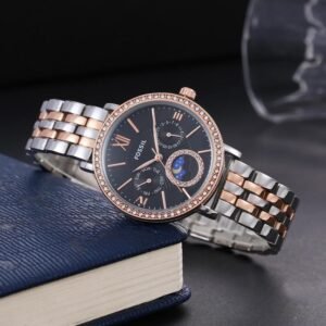 Fossi_l Es3121 Jacqueline Sun Moon Two-Tone-Copper-Black