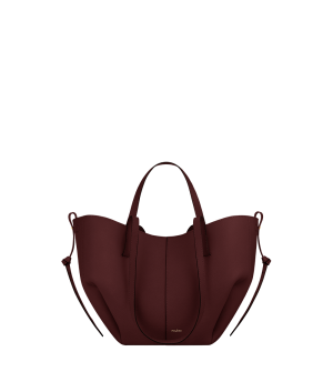 Polene Cyme Mini Edition Textured Black Cherry with box 6002