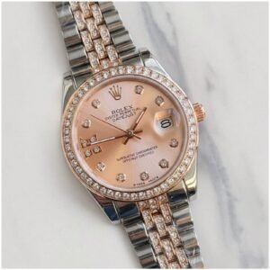 Role_x Oyester Perpetual Date Just 2Ton-Copper-Pink