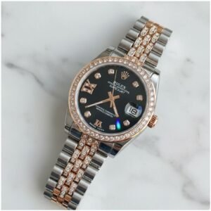 Role_x Oyester Perpetual Date Just 2Ton-Copper-Black