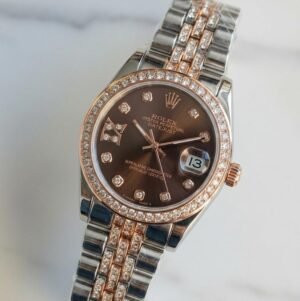 Rolee_x Oyester Perpetual Date Just 2Ton Copper Brown
