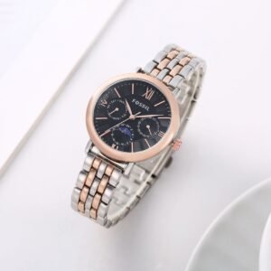 Fossi_l Es3121 Jacqueline Sun Moon Two-Tone-Copper-Black