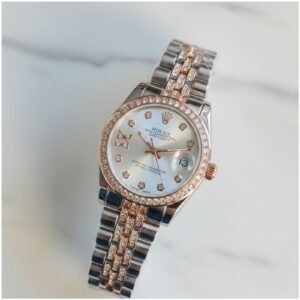 Role_x Oyester Perpetual Date Just 2Ton-Copper-White