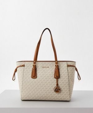 Michae_l_kors voyager jet set print tote bag with dust bag 424