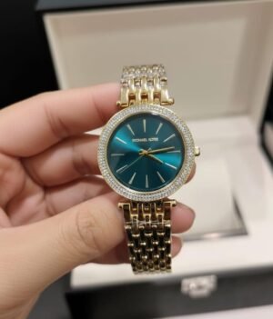 Michael_l Kors Darci Gold-Green