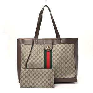 Gucc_i Ophidia Soft Gg Supreme Large Tote Gg Supreme Premium With Dust Bag 6359