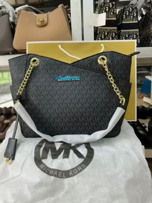 Michael kor_s Jet Set Travel Chain Shoulder Tote Bag Witch Dust Bag 5553
