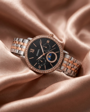 Fossii_l Es3121 Jacqueline Sun Moon Two-Tone-Copper-Black