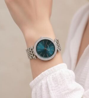 Michael_l Kors Darci Silver Green