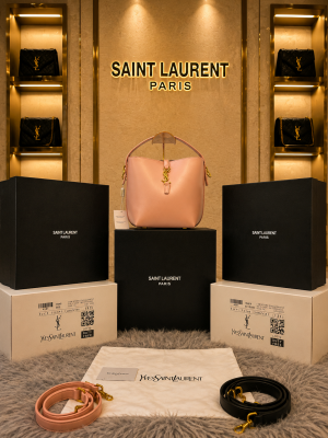 YSL SAINT LAURENT -BUCKET-WITH-DOUBLE-BOX-AND-DUST-BAG-PREMIUM-QUALITY-6428