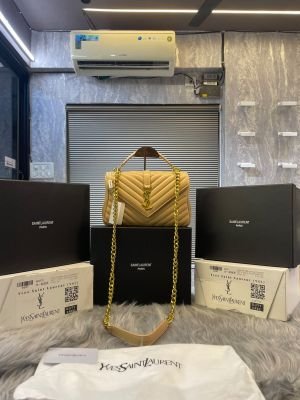 YSL SAINT LAURENT COLLEGE MEDIUM CHAIN BAG dubble box packing 6438