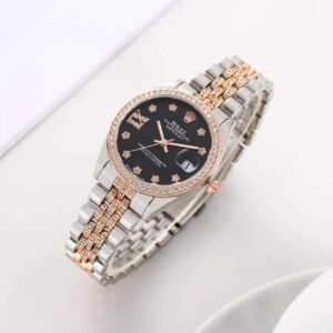 Rolee_x Oyester Perpetual Date Just 2Ton-Copper-Black