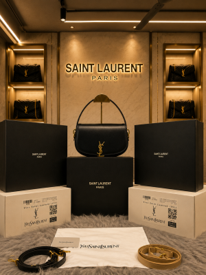 YSL SAINT LAURENT COLLEGE MEDIUM CHAIN BAG dubble box packing 6423