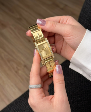 Guess Sasha Trend Gold-Gold